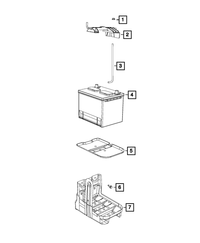 6502720 - Electrical: Hex Flange Lock Nut for Mopar Image