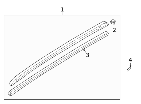 Luggage Carrier for 1998 Subaru Forester #0
