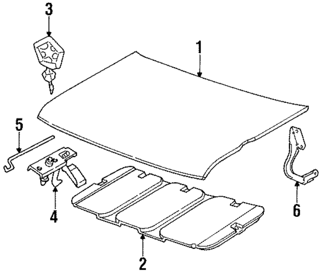 4440416 - Body: Hood for Mopar Image