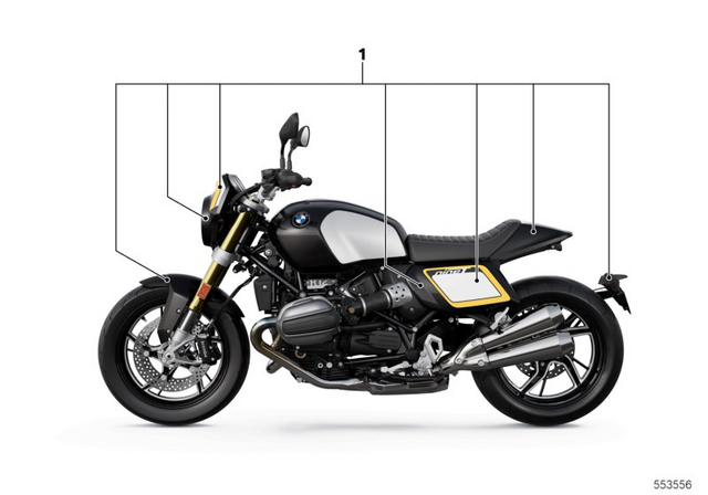 61139118999 - : Cable Bracket for BMW-Motorrad Image