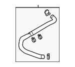 215016RA0A - : Upper Hose for Nissan Image