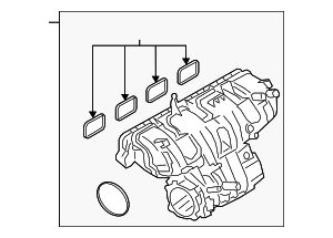 KB3Z9424B - : Intake Manifold for Ford: Bronco, Ranger Image