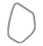 4KE833721A - Body: Weather-strip On Body for Audi Image