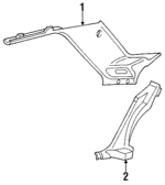 10223452 - Body: Quarter Trim for Chevrolet: Lumina Image