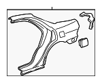 4636ST8A90ZZ - Body: Quarter Panel for Acura: Integra Image
