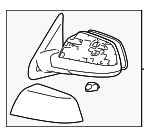 879400C400D0 - Body: Mirror Assembly for Toyota: Tundra Image