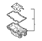 ZZC210400 - Engine: Oil Pan for Mazda: 6, MPV, Tribute Image