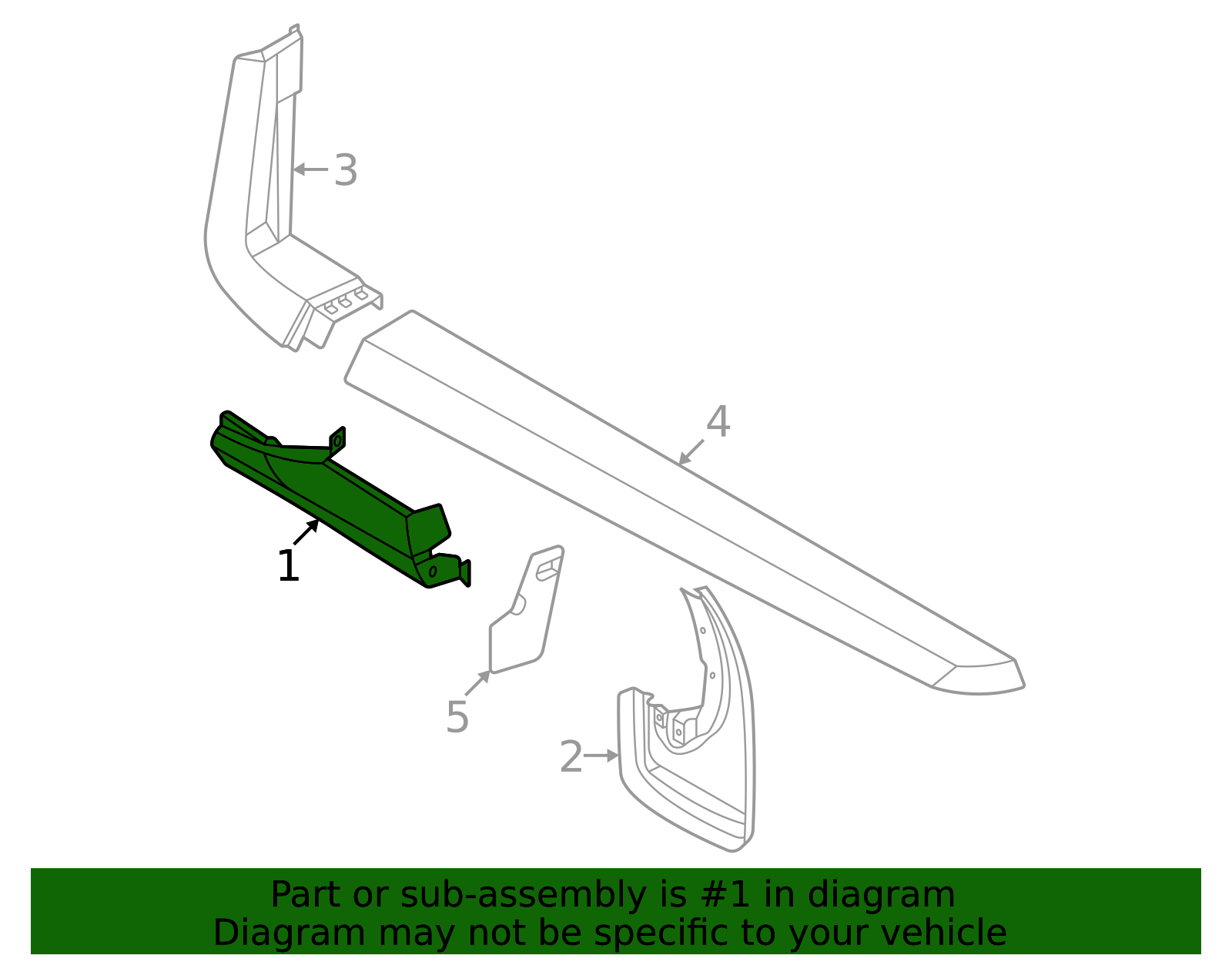 2022-2026 Ford Maverick Rocker Panel Guard NZ6Z-60101A04-A | OEM