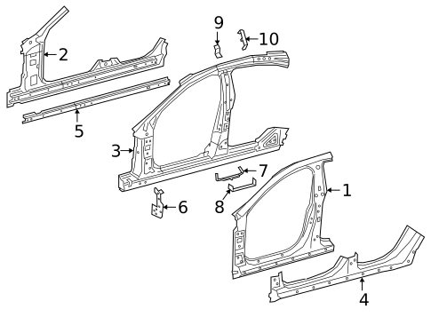 Rocker for 2022 Mercedes-Benz CLS 450 #0
