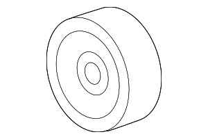 24590404 - Cooling System: Belt Idler Pulley for GM Image