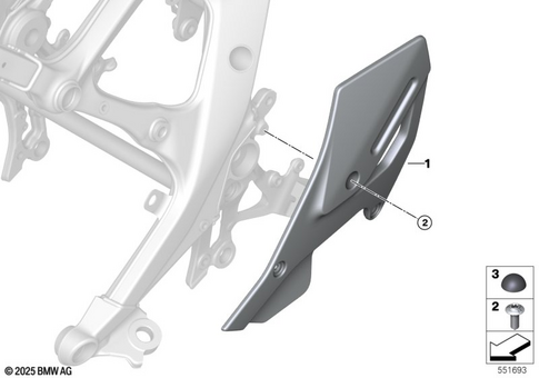 Footrests for 2024 BMW-Motorrad R 1300 GS Adventure #4