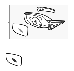876102V530 - : Mirror Assembly for Hyundai: Veloster Image