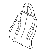 UZ061DVAA - Body: Seat Back Cover for Mopar Image