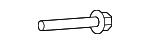90118SNA000 - Suspension: Leading Arm Bolt for Acura Image
