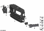 51747210488 - : Air Duct, Oil Cooler, Right for BMW Image