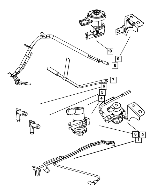 52121071AC - : Solenoid Bracket for Mopar Image
