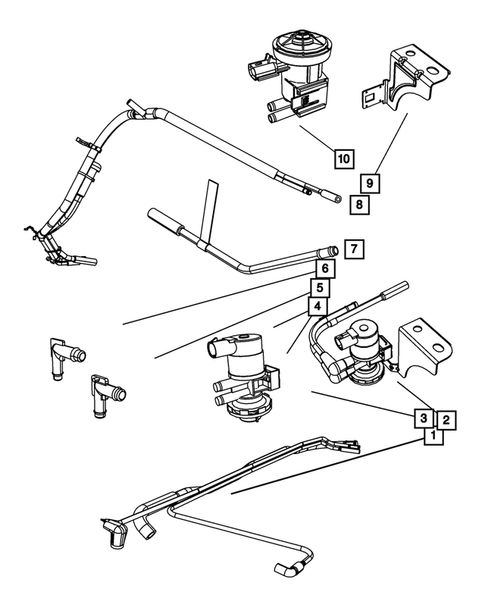 Emission Harness for 2003 Dodge Ram 3500 #1