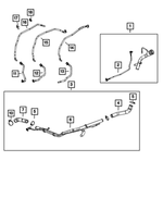 68413327AD - Fuel and Accelerator Pedal: Fuel Filler Tube for Mopar Image