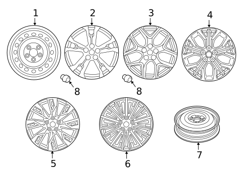 Wheels for 2014 Mitsubishi Outlander #0