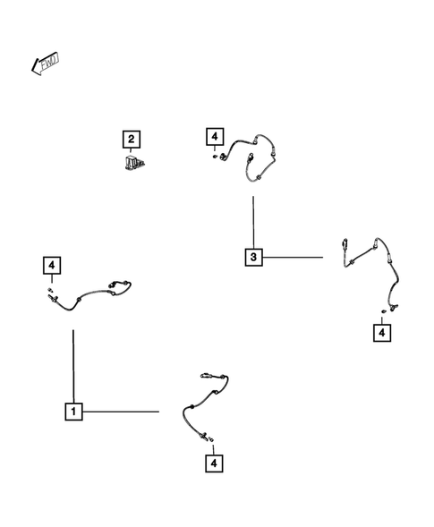 Sensors for 2021 Fiat 500X #4
