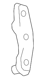 689470D110 - Body: Support Strut Lower Bracket for Toyota: Yaris Image