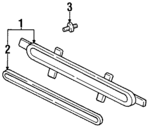 34270SP1A11 - Electrical: High Mount Lamp for Acura: Legend Image