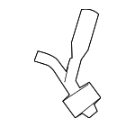 7B0253144E - Exhaust: Converter &amp; Pipe Rear Bracket for Volkswagen Image