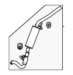 7B0253091J - : Converter &amp; Pipe for Volkswagen Image