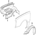 8944124810 - : Battery Tray for Isuzu Image