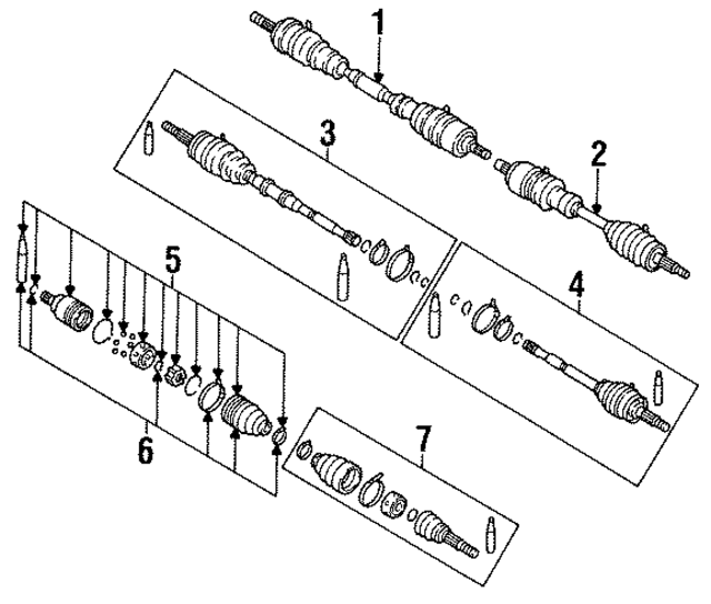 3920470A25 - : Repair Kit for Nissan Image