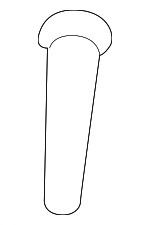 LR153265 - : 2022-2023 Land Rover - Wheel Cap Tool for Land Rover: Range Rover, Range Rover Sport Image