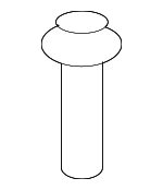 RYG500290 - Body: Spare Cover Bolt for Land-Rover Image