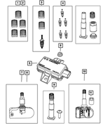 68406533AA - : Tire Pressure Sensor Kit for Mopar Image