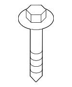 7119904448 - Body: Bumper Cover Bolt for BMW: 530e, 530e xDrive, 530i, 530i xDrive, 540i, 540i xDrive, 740i, 740i xDrive, 745e xDrive, 750i xDrive, 840i, 840i Gran Coupe, 840i xDrive, 840i xDrive Gran Coupe, i3, i3s, iX, M5, M550i xDrive, M760i xDrive, M8, M8 Gran Coupe, M850i xDrive, M850i xDrive Gran Coupe, X5, X6, X7, XM Image