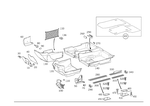 2106801940 - Panelling: Lining for Mercedes-Benz Image