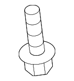 30769484 - Cooling System: Water Pump Bolt for Volvo Image