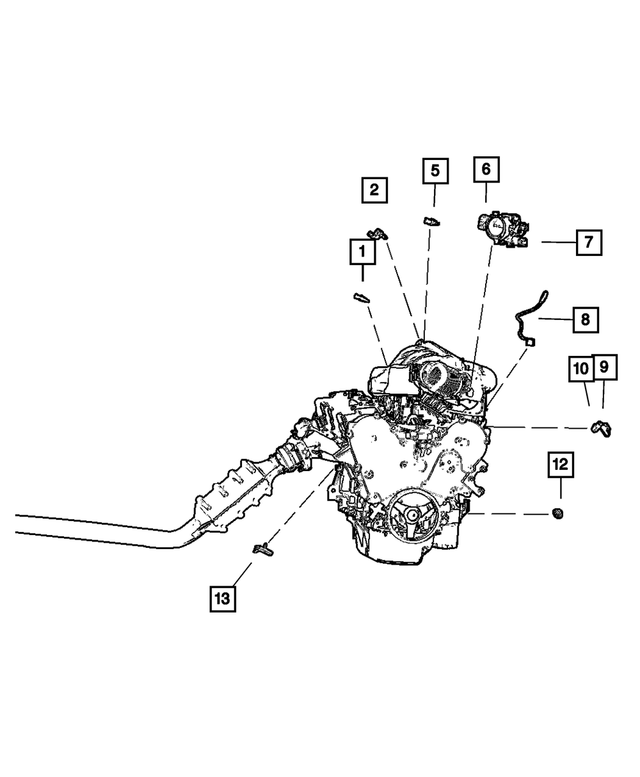 4609153AE - Electrical: Crankshaft Position Sensor for Mopar Image