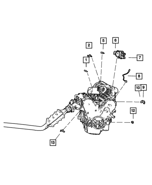 Sensors for 2005 Chrysler Pacifica #1