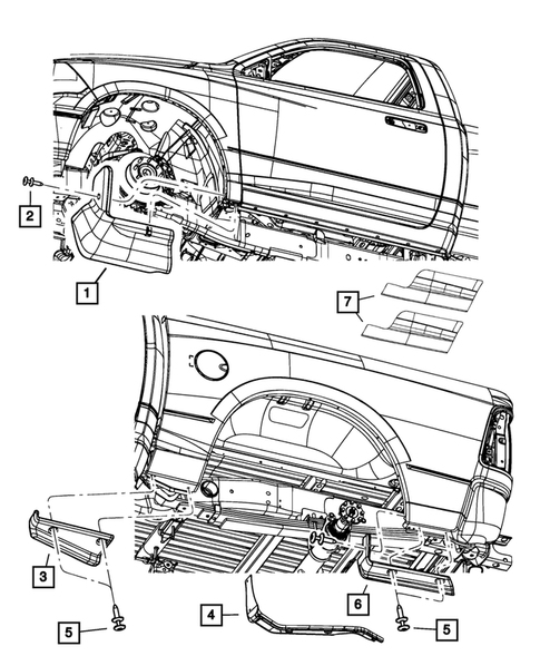 Moldings and Ornamentation for 2014 Ram 3500 #0