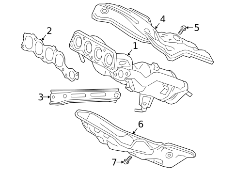 Exhaust Manifold for 2022 Toyota Avalon #0