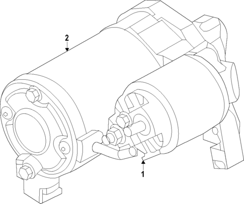 Starter for 2022 Mitsubishi Outlander Sport #0