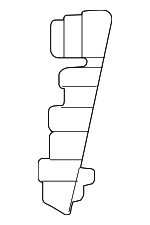 LR133001 - : Head Air Bag Rear Bracket for Land-Rover Image