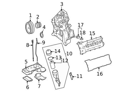 Filters for 2009 Mercedes-Benz E63 AMG #1