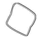 81761P1000 - Body: Weatherstrip for Kia Image