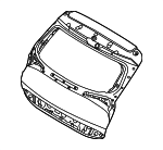 72800DW010 - Body: Lift Gate for Kia Image