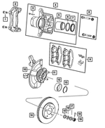 5191242AA - Brakes: Brake Bleeder Screw for Mopar Image
