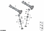 11318528970 - Engine: Inlet Camshaft for BMW Image