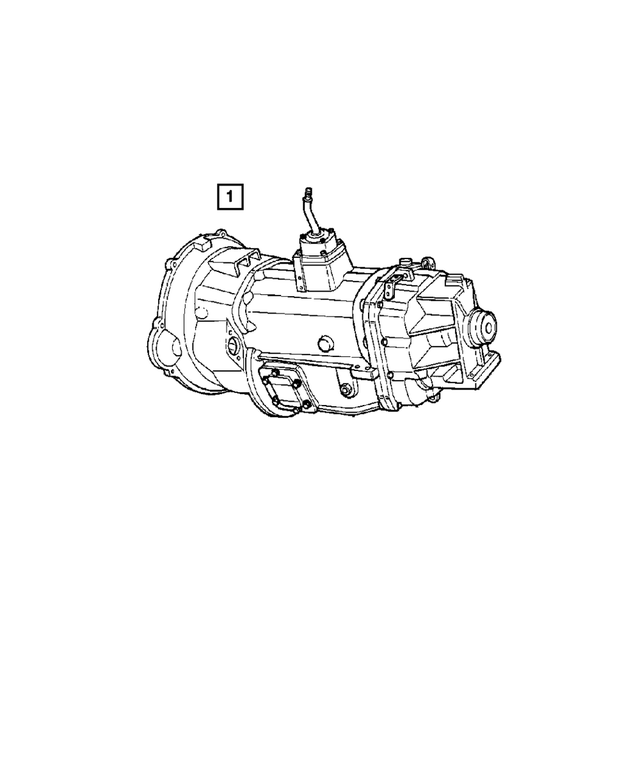 R2108502AD - Manual Transmission 6 Speed: 6 Speed Transmission for Mopar Image
