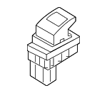 5G0959855NWZU - Body: Window Switch for Volkswagen: Arteon, Golf Alltrack, Golf SportWagen, GTI, Jetta Image