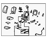 20899755 - Body: Seat Assembly for Chevrolet: Malibu Image